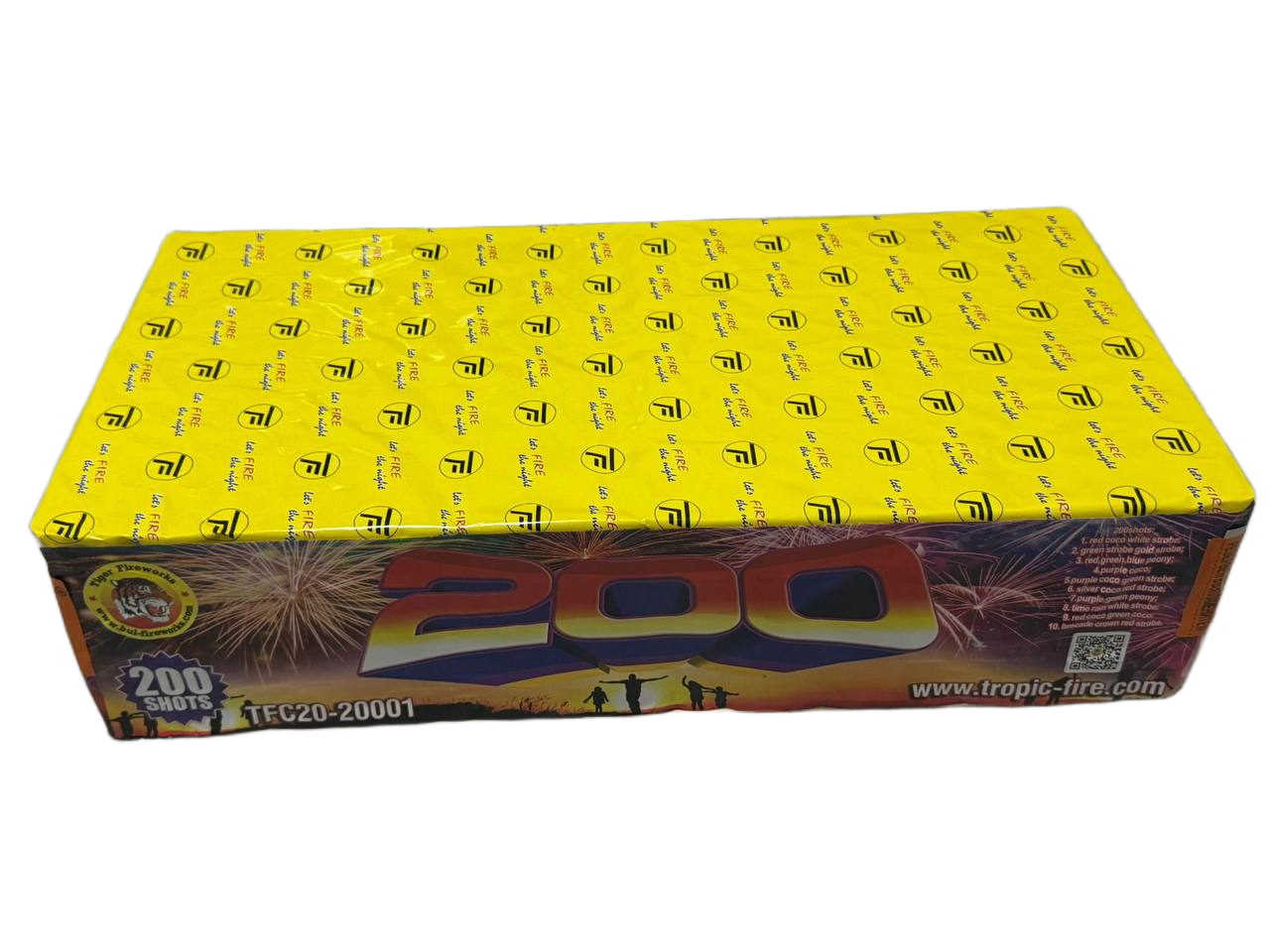 ARTIFICII 200 FOCURI - TROPIC FIRE