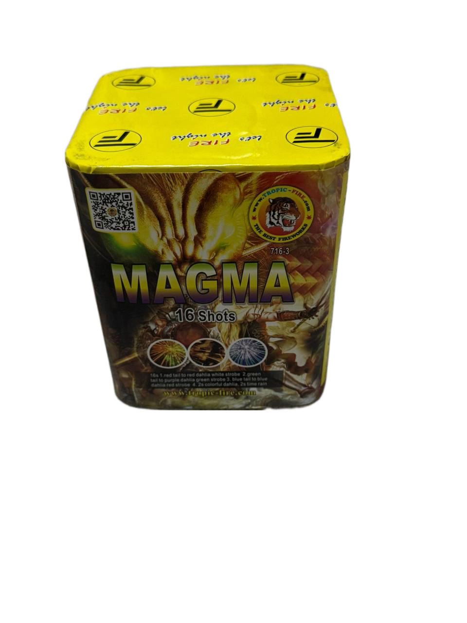 ARTIFICII 16 FOCURI - MAGMA